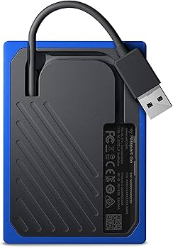 Amazon | WD 1TB My Passport Go ポータブル SSD - コバルトトリム